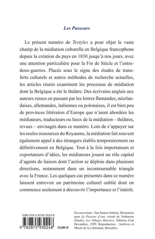 Les Passeurs - Médiation et traduction en Belgique francophone