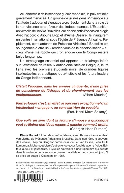 Coulisses d'une décolonisation - 1945-1967