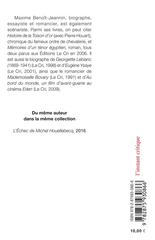 Une vieille polémique française - L’Affaire Renaud Camus