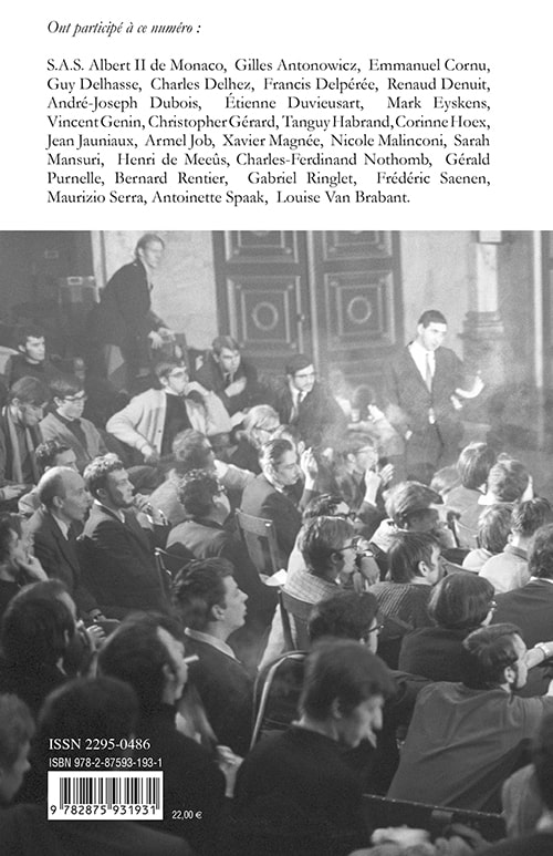 1968 en Belgique - revue