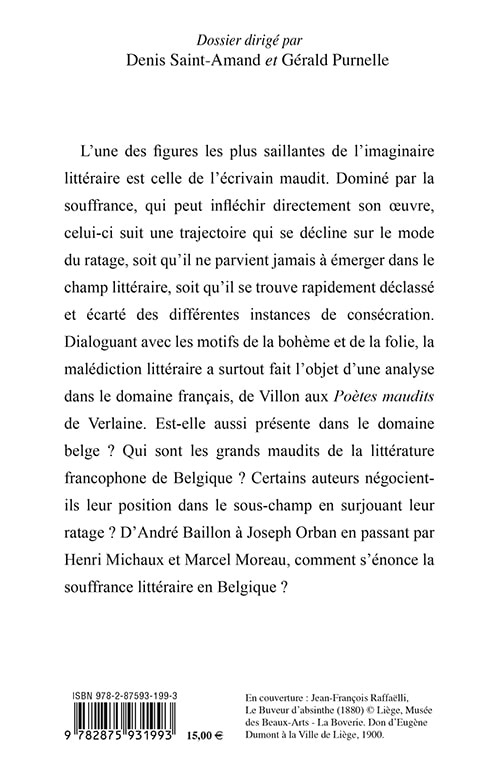 Malédictions littéraires - Textyles 53