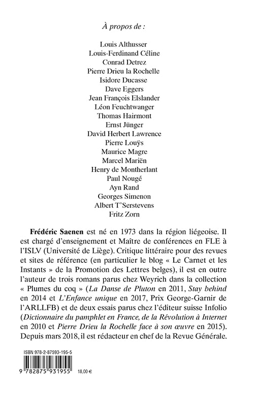 Scripta Manent - critiques littéraires