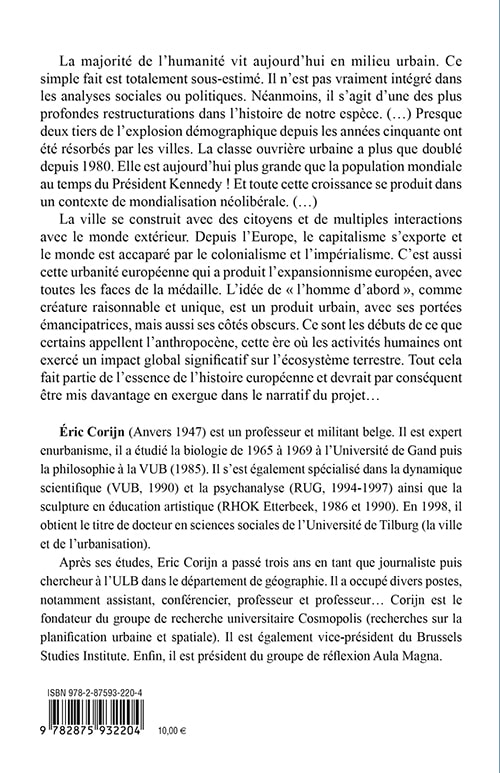 Une ville n’est pas un pays - Plaidoyer pour la révolution urbaine