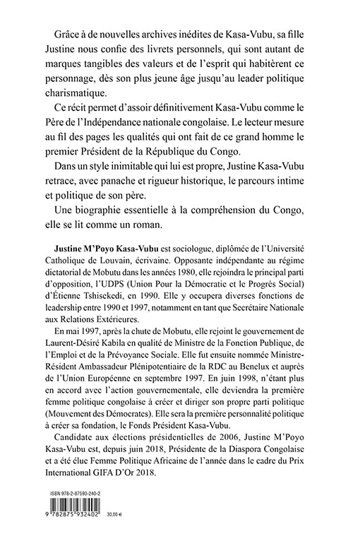 Kasa-Vubu - biographie d’une indépendance