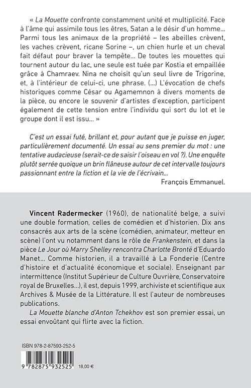 La Mouette blanche d’Anton Tchekhov