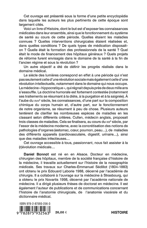 Une Révolution des idées reçues - Petite encyclopédie médicale au siècle des lumières