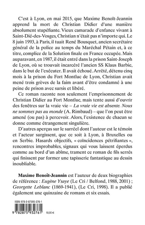 On dira que j’ai rêvé - Bousquet, Didier & Co