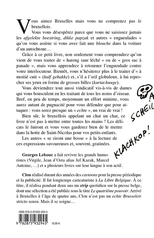 Comment engueuler son prochain en bruxellois