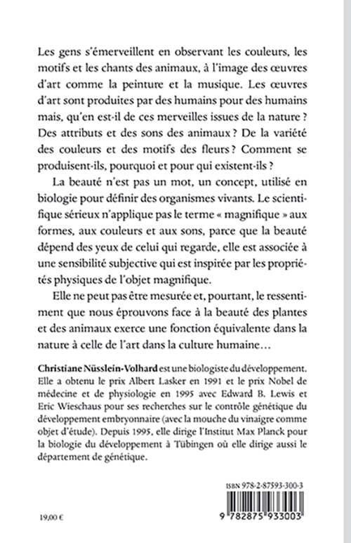 De la beauté des animaux - Évolution de l’esthétique en biologie
