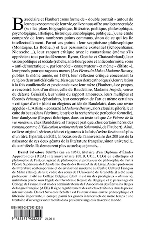 L’Ivresse artiste - Baudelaire – Flaubert