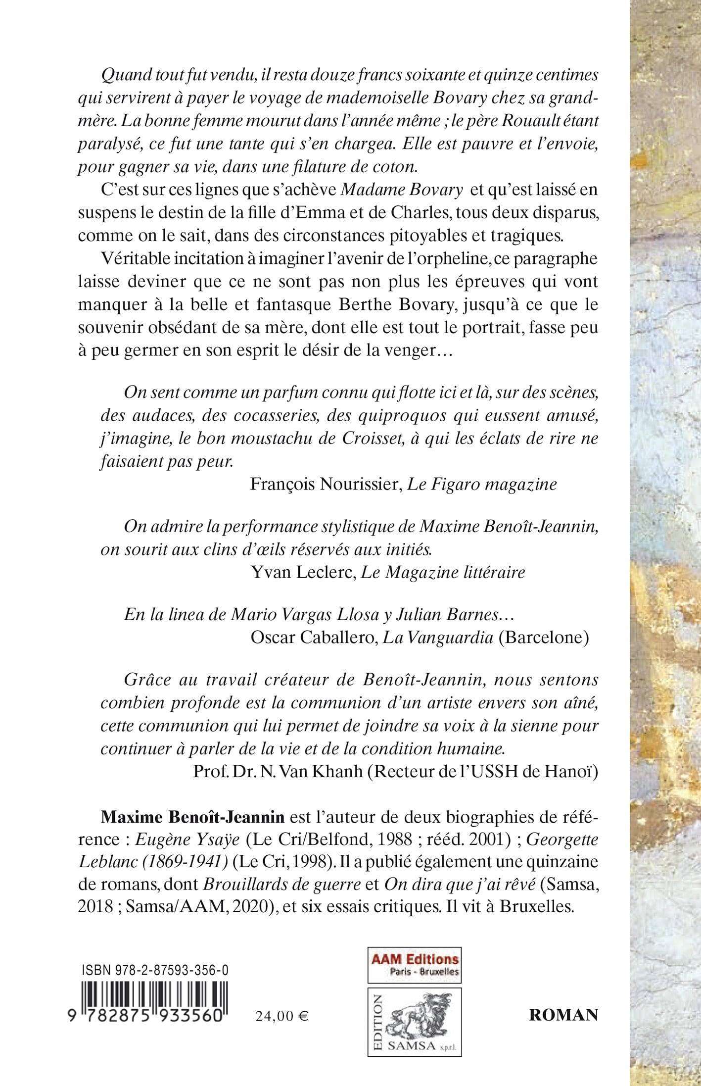 Mlle Bovary - roman