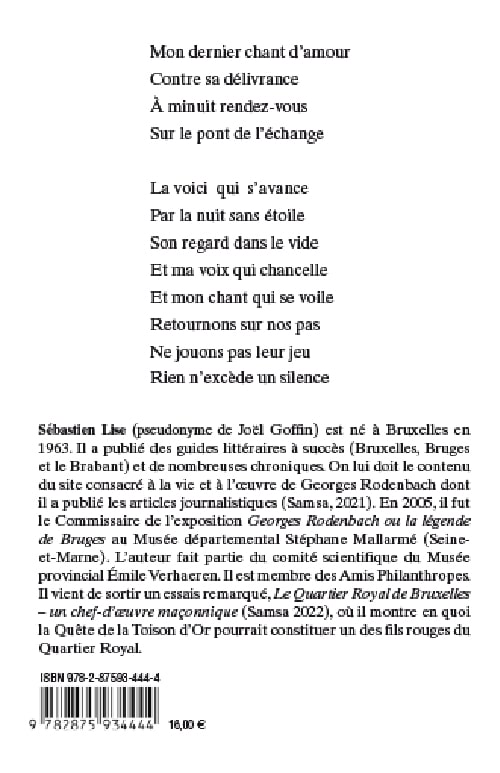 La Dame au balancier de neige - Bréviaire d’amour
