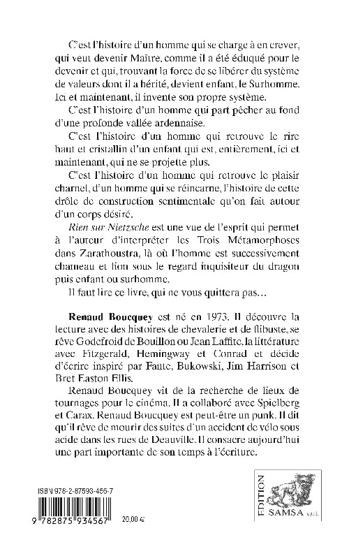 Rien sur Nietzsche