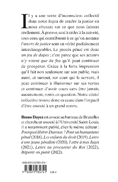 Les quatre vérités du procès pénal - justice